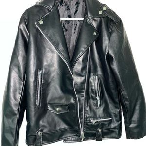 Faux Leather Jacket- Brand New; Never Worn